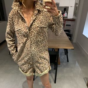 one teaspoon leopard jumpsuit